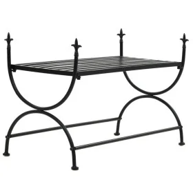 Banco de estilo vintage metal 83x42x55 cm negro de vidaXL, Bancos de comedor y cocina - Ref: Foro24-245940, Precio: 59,25 €, ...