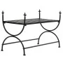 Banco de estilo vintage metal 83x42x55 cm negro de vidaXL, Bancos de comedor y cocina - Ref: Foro24-245940, Precio: 59,25 €, ...