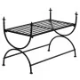 Banco de estilo vintage metal 83x42x55 cm negro de vidaXL, Bancos de comedor y cocina - Ref: Foro24-245940, Precio: 59,25 €, ...