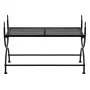 Banco de estilo vintage metal 83x42x55 cm negro de vidaXL, Bancos de comedor y cocina - Ref: Foro24-245940, Precio: 59,25 €, ...