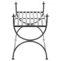 Banco de estilo vintage metal 83x42x55 cm negro de vidaXL, Bancos de comedor y cocina - Ref: Foro24-245940, Precio: 59,25 €, ...