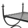 Banco de estilo vintage metal 83x42x55 cm negro de vidaXL, Bancos de comedor y cocina - Ref: Foro24-245940, Precio: 59,25 €, ...