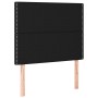 Cama box spring con colchón tela negro 90x200 cm de , Camas y somieres - Ref: Foro24-3136487, Precio: 364,00 €, Descuento: %