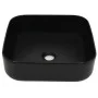 Lavabo cuadrado de cerámica negro 38x38x13,5 cm de vidaXL, Lavabos - Ref: Foro24-142733, Precio: 70,25 €, Descuento: %