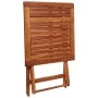 Mesa y sillas bistró plegables 3 pzas madera maciza de acacia de vidaXL, Conjuntos de jardín - Ref: Foro24-44015, Precio: 113...