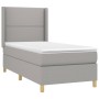 Cama box spring colchón y luces LED tela gris claro 90x200 cm de , Camas y somieres - Ref: Foro24-3138765, Precio: 344,73 €, ...