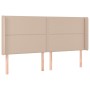 Cama box spring colchón LED cuero sintético capuchino 180x200cm de , Camas y somieres - Ref: Foro24-3139342, Precio: 644,87 €...