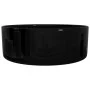 Round black ceramic sink 40x15 cm by vidaXL, Sinks - Ref: Foro24-142737, Price: 62,02 €, Discount: %