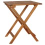 Mesa y sillas bistró plegables 3 pzas y cojines madera maciza de vidaXL, Conjuntos de jardín - Ref: Foro24-44014, Precio: 159...