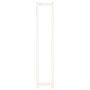 Toallero de madera maciza de pino blanco 23x18x110 cm de , Toalleros - Ref: Foro24-822403, Precio: 22,69 €, Descuento: %