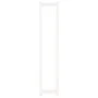 Toallero de madera maciza de pino blanco 23x18x110 cm de , Toalleros - Ref: Foro24-822403, Precio: 22,37 €, Descuento: %
