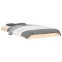 Estructura de cama madera maciza de pino 90x190 cm de , Camas y somieres - Ref: Foro24-823479, Precio: 58,13 €, Descuento: %