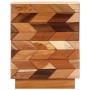 Mesita de noche de madera maciza reciclada 40x30x50 cm de vidaXL, Mesitas de noche - Ref: Foro24-282731, Precio: 113,32 €, De...