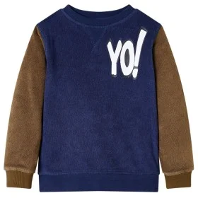 Sudadera infantil azul marino oscuro 92 de , Camisetas para niños - Ref: Foro24-13444, Precio: 11,29 €, Descuento: %