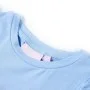 Camiseta infantil de manga volante azul claro 92 de , Camisetas para niños - Ref: Foro24-11324, Precio: 8,19 €, Descuento: %