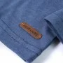 Camiseta infantil de manga larga azul mélange 116 de , Camisetas para niños - Ref: Foro24-12991, Precio: 8,30 €, Descuento: %