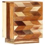 Mesita de noche de madera maciza reciclada 40x30x50 cm de vidaXL, Mesitas de noche - Ref: Foro24-282731, Precio: 113,32 €, De...
