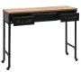 Mesa consola madera MDF y abeto 100x33,5x80 cm de vidaXL, Mesas auxiliares - Ref: Foro24-245758, Precio: 143,16 €, Descuento: %