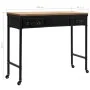 Mesa consola madera MDF y abeto 100x33,5x80 cm de vidaXL, Mesas auxiliares - Ref: Foro24-245758, Precio: 143,16 €, Descuento: %