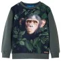 Sudadera infantil caqui oscuro 104 de , Camisetas para niños - Ref: Foro24-13050, Precio: 12,22 €, Descuento: %