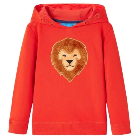 Sudadera infantil con capucha rojo 116 de , Camisetas para niños - Ref: Foro24-13321, Precio: 12,74 €, Descuento: %