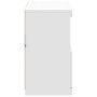 Aparador con luces LED blanco 81x37x67 cm de , Aparadores - Ref: Foro24-836658, Precio: 77,44 €, Descuento: %