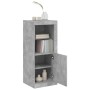 Aparador con luces LED gris hormigón 41x37x100 cm de , Aparadores - Ref: Foro24-836647, Precio: 78,58 €, Descuento: %