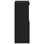 Aparador con luces LED negro 41x37x100 cm de , Aparadores - Ref: Foro24-836645, Precio: 70,80 €, Descuento: %