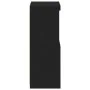 Aparador con luces LED negro 41x37x100 cm de , Aparadores - Ref: Foro24-836645, Precio: 72,79 €, Descuento: %