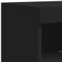 Aparador con luces LED negro 41x37x100 cm de , Aparadores - Ref: Foro24-836645, Precio: 70,80 €, Descuento: %