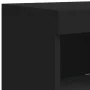 Aparador con luces LED negro 41x37x100 cm de , Aparadores - Ref: Foro24-836645, Precio: 72,79 €, Descuento: %