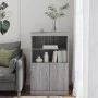 Sideboard with LED lights Sonoma gray 60.5x37x100 cm by , Sideboards - Ref: Foro24-836670, Price: 86,49 €, Discount: %