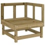 Juego de muebles de jardín 7 pzas madera de pino impregnada de , Conjuntos de jardín - Ref: Foro24-3186514, Precio: 363,35 €,...