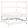 Juego de muebles de jardín 6 piezas madera maciza pino blanco de , Conjuntos de jardín - Ref: Foro24-3186537, Precio: 398,17 ...