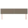 Headboards 2 units taupe gray fabric 80x5x78/88 cm by , Headboards and footboards - Ref: Foro24-345948, Price: 54,97 €, Disco...