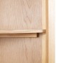 Armario de esquina de madera maciza de roble 59x36x180 cm de vidaXL, Taquillas y armarios de almacenamiento - Ref: Foro24-247...