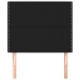 Cabeceros 2 unidades de tela negro 100x5x78/88 cm de , Cabeceros y pies de cama - Ref: Foro24-3116184, Precio: 50,00 €, Descu...