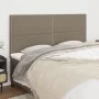 Headboards 4 units taupe gray fabric 80x5x78/88 cm by , Headboards and footboards - Ref: Foro24-3116202, Price: 101,33 €, Dis...