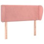 Cabecero de terciopelo rosa 93x23x78/88 cm de , Cabeceros y pies de cama - Ref: Foro24-3117045, Precio: 51,87 €, Descuento: %