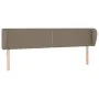 Kopfteil aus taupegrauem Stoff, 203 x 23 x 78/88 cm von , Kopf- und Fußteile - Ref: Foro24-3117030, Preis: 59,50 €, Rabatt: %