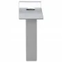Galvanized steel garden mesh gate gray 289x200 cm by vidaXL, garden gates - Ref: Foro24-143367, Price: 509,57 €, Discount: %