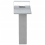 Puerta de malla de jardín acero galvanizado gris 289x200 cm de vidaXL, Puertas de jardín - Ref: Foro24-143367, Precio: 519,38...