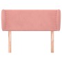 Cabecero de terciopelo rosa 103x23x78/88 cm de , Cabeceros y pies de cama - Ref: Foro24-3117051, Precio: 51,57 €, Descuento: %