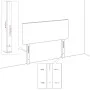 Hellgraues Samtkopfteil 163x23x78/88 cm von , Kopf- und Fußteile - Ref: Foro24-3117058, Preis: 65,87 €, Rabatt: %