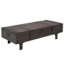 Mesita de centro de madera maciza estilo vintage 120x55x35 cm de vidaXL, Mesas de centro - Ref: Foro24-245802, Precio: 198,26...