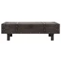 Mesita de centro de madera maciza estilo vintage 120x55x35 cm de vidaXL, Mesas de centro - Ref: Foro24-245802, Precio: 198,26...