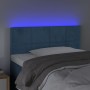 Cabecero con LED de terciopelo azul oscuro 80x5x78/88 cm de , Cabeceros y pies de cama - Ref: Foro24-3121646, Precio: 38,59 €...