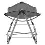 Hamaca con soporte plegable gris de vidaXL, Hamacas - Ref: Foro24-44366, Precio: 99,53 €, Descuento: %