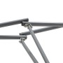 Hamaca con soporte plegable gris de vidaXL, Hamacas - Ref: Foro24-44366, Precio: 99,53 €, Descuento: %