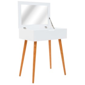 Tocador con espejo de MDF 60x40x75 cm de vidaXL, Tocadores para dormitorios - Ref: Foro24-245751, Precio: 106,83 €, Descuento: %